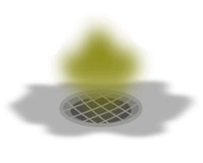 グリーストラップが汚いと悪臭が出ます